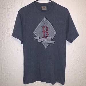 Vintage Y2K Boston Red Sox Baseball Club MLB Team Nike Center Swoosh Shirt S